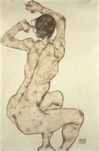 Nudo Accovacciato, 1915