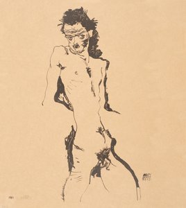 Autoritratto nudo maschile, 1912