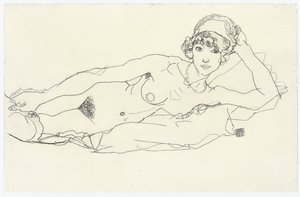 Nudo reclinato, 1914