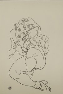 Nudo seduto