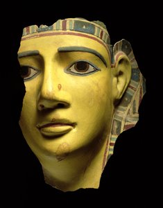 Maschera di mummia (cartonnage policromo)
