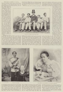 La Famiglia Reale del Siam