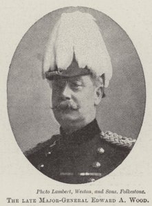 Il defunto Maggior Generale Edward A Wood