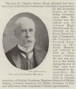 Il defunto Sir Charles Mitchell