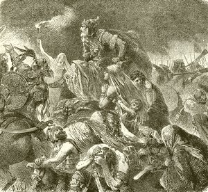 Attila alla battaglia dei Campi Catalaunici