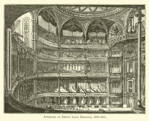 Interno del Teatro Drury Lane, 1794-1811