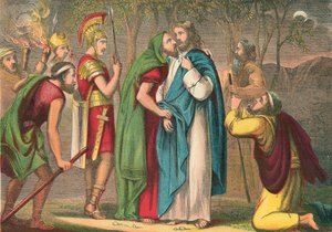 Giuda tradisce Cristo