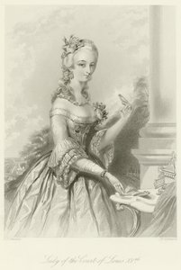 Dama della Corte di Luigi XV