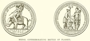 Medaglia commemorativa della battaglia di Plassey