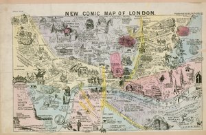 Nuova mappa comica di Londra