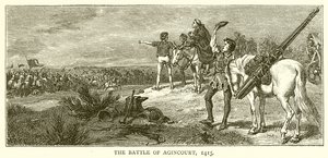 La battaglia di Agincourt, 1415