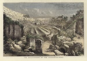 Gli scavi al Colosseo