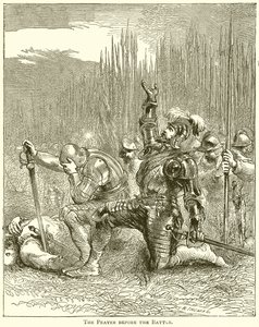 La preghiera prima della battaglia