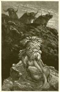 Il leone e i quattro tori