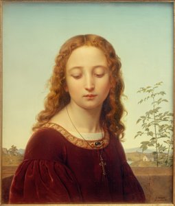 Ritratto di una giovane ragazza