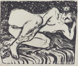 Nudo reclinato, 1907