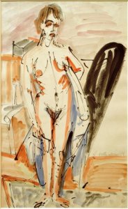 Nudo in piedi (Donna nuda in piedi)