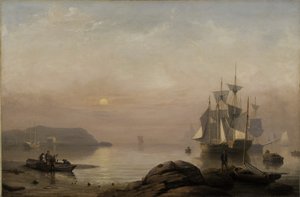 Alba nella nebbia, 1852