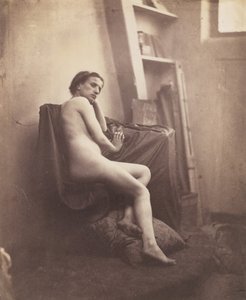[Nudo femminile in studio], 1856-59