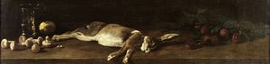 Natura morta con lepre, 1863