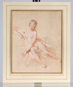 Nudo femminile seduto
