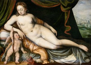 Venere e Cupido, c.1560