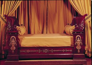 Letto, stile Primo Impero
