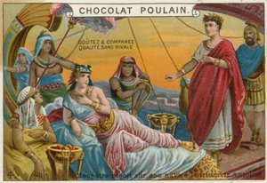 Carta commerciale di Chocolat Poulain