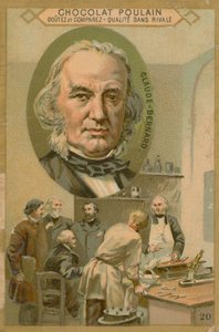 Claude Bernard, carta commerciale Chocolat Poulain
