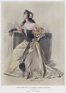 Mademoiselle Pannetier come Nelly in Falstaff