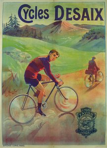 Poster pubblicitario per cicli Desaix