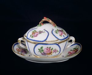 Ciotola e piatto di Sevres, 1764