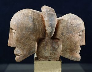 Busto a doppia testa di Hermes, da Roquepertuse