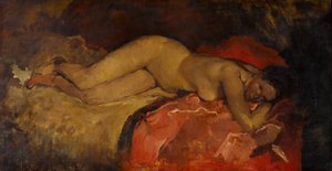 Nudo reclinato