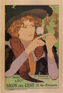 Poster del Salon des Cent, 1894