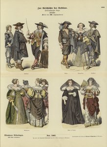Costumi francesi, metà XVII secolo
