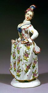 Figura di una signora di Fuerstenberg