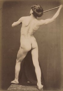 Nudo maschile, c. 1870-1875