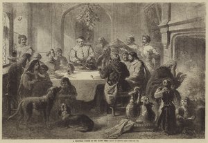 Una Cena di Natale nei Tempi Antichi