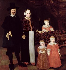 Ritratto di una famiglia di Amburgo, c.1640