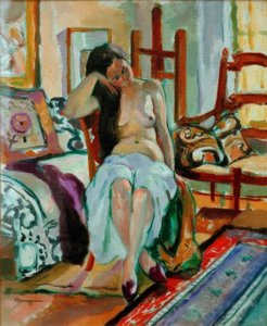 Nudo in un interno