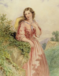 Una ragazza di campagna, XIX secolo