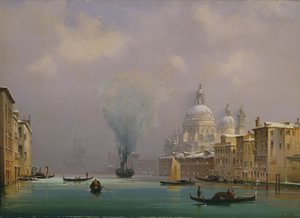 Venezia sotto la neve, c.1840