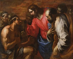 Cristo guarisce il cieco di Gerico