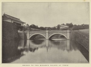 Ponte al Palazzo del Mikado a Tokio