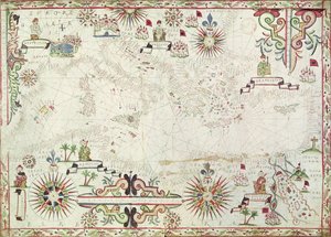 Mappa del Mediterraneo, 1625