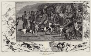 Una gara di cani in Cumberland