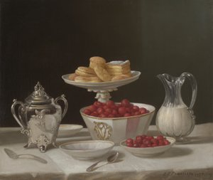 Natura morta di dessert, 1855