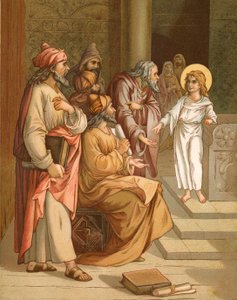 Gesù, da bambino, nel Tempio