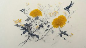 Crisantemo giallo